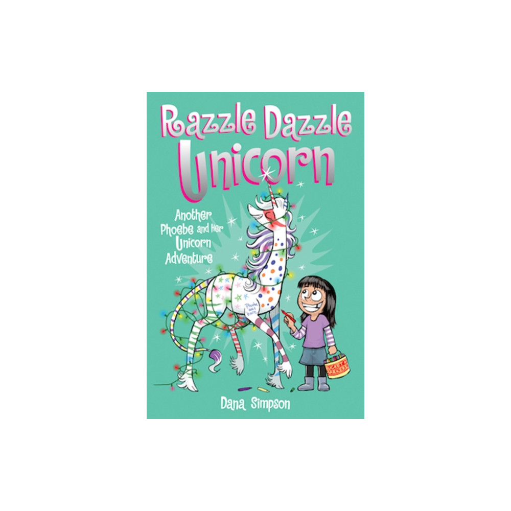 Produktbild för Razzle Dazzle Unicorn (häftad, eng)
