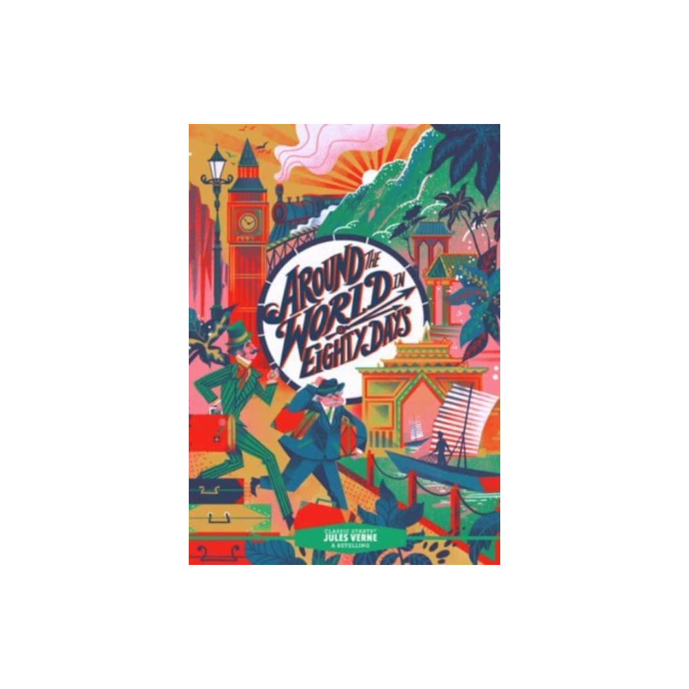 Produktbild för Classic Starts®: Around the World in Eighty Days (inbunden, eng)
