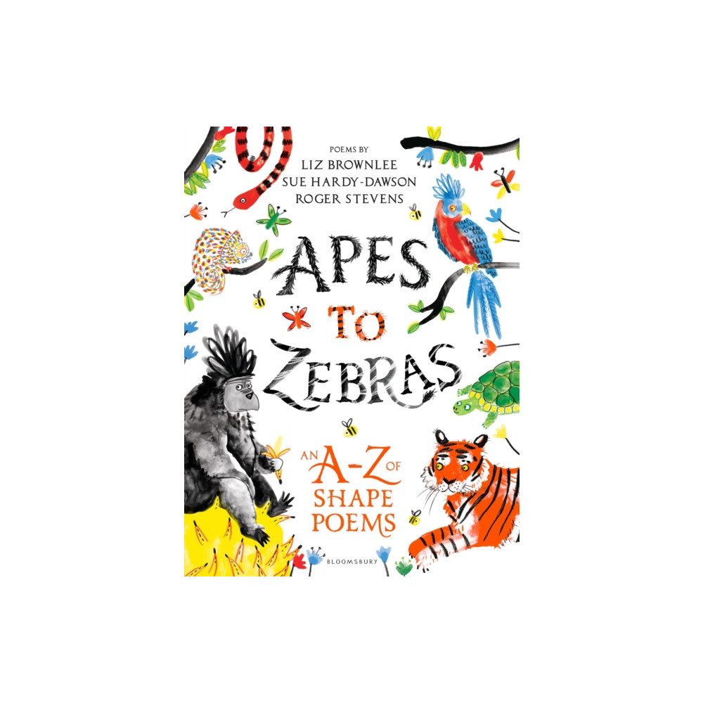 Produktbild för Apes to Zebras: An A-Z of Shape Poems (inbunden, eng)