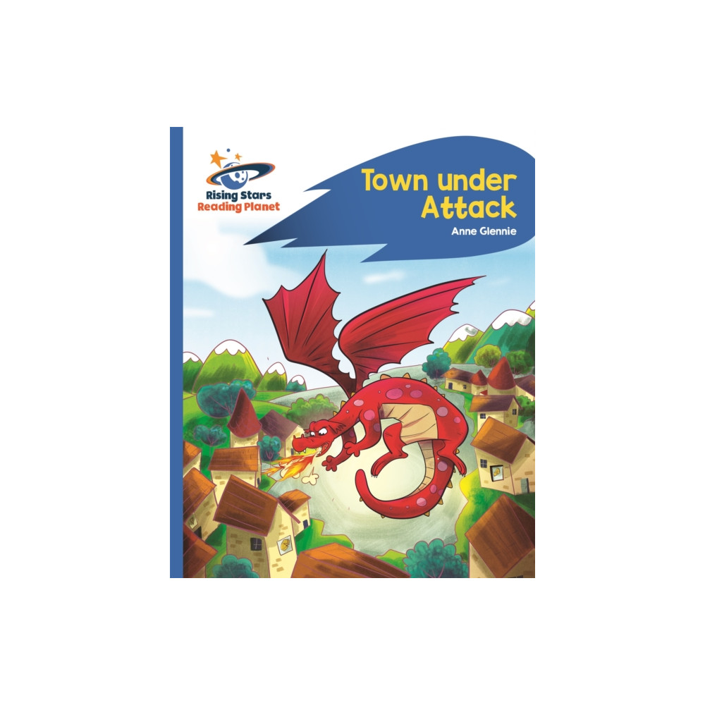 Produktbild för Reading Planet - Town Under Attack - Blue: Rocket Phonics (häftad, eng)