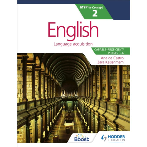 Hodder Education English for the IB MYP 2 (Capable–Proficient/Phases 3-4; 5-6): by Concept (häftad, eng)