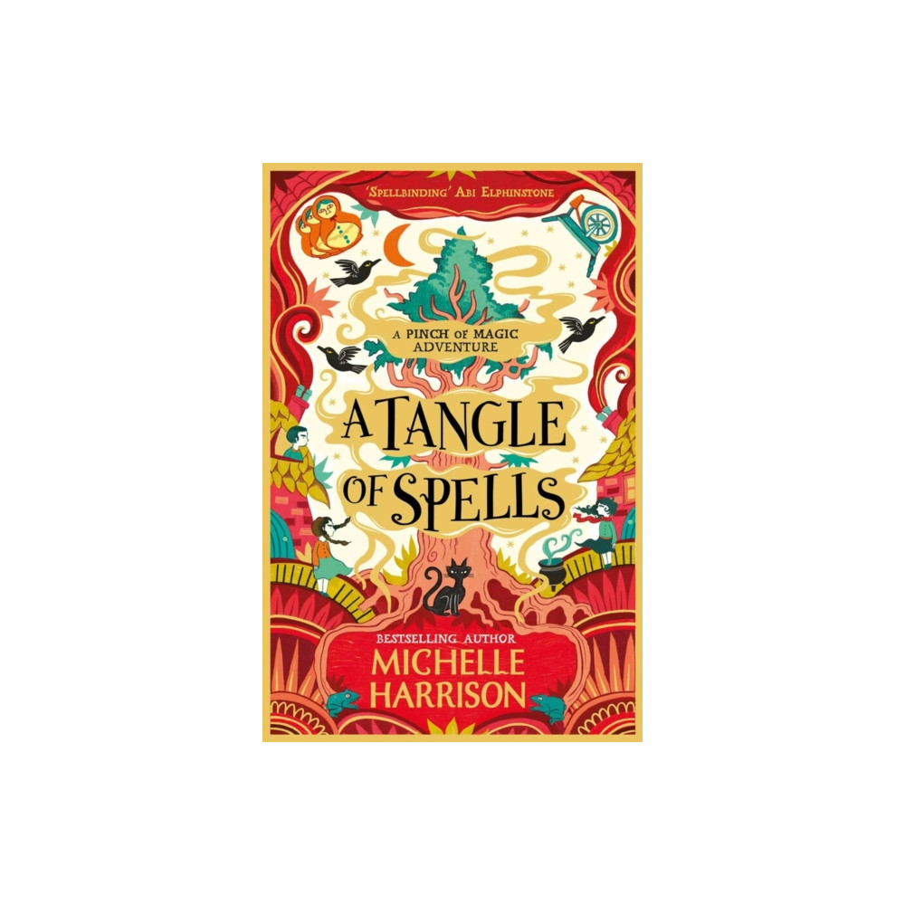 Produktbild för A Tangle of Spells (häftad, eng)