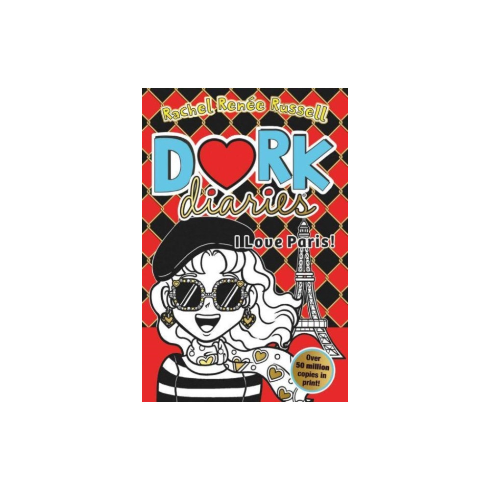 Produktbild för Dork Diaries: I Love Paris! (häftad, eng)