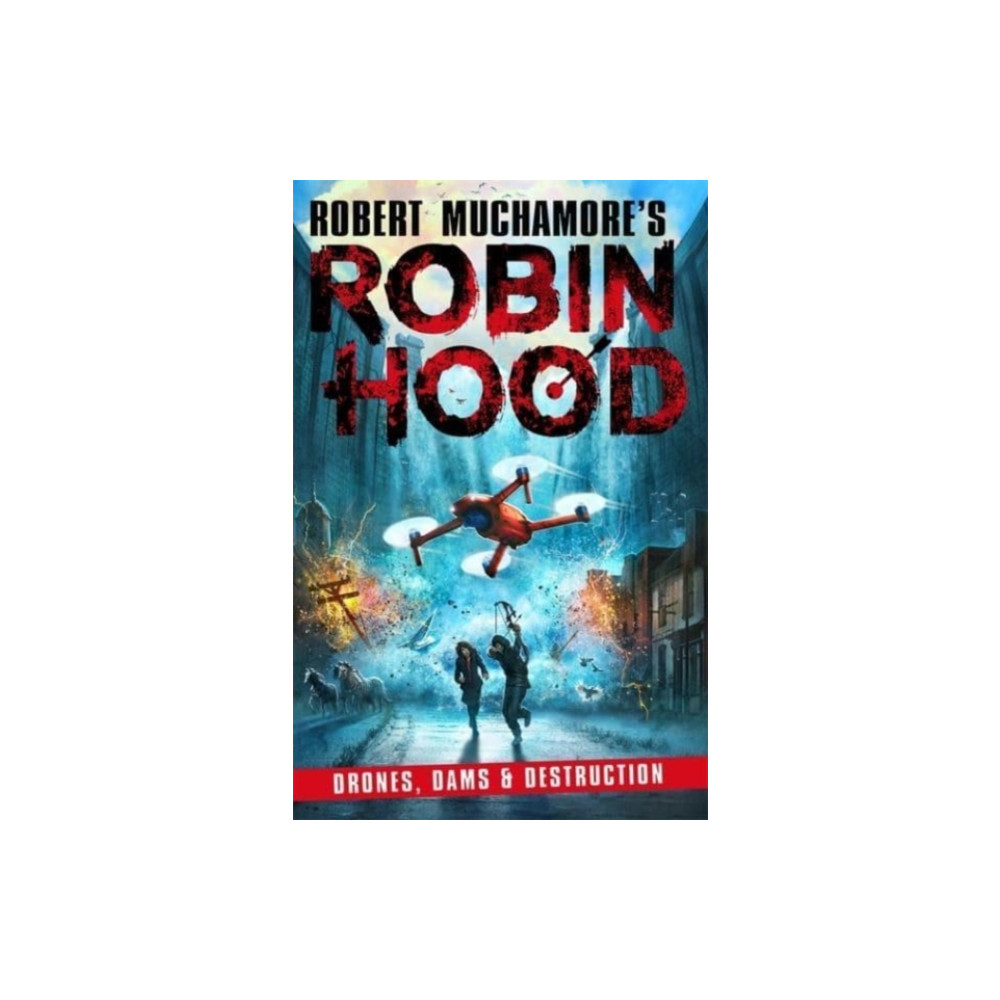 Produktbild för Robin Hood 4: Drones, Dams & Destruction (Robert Muchamore's Robin Hood) (häftad, eng)