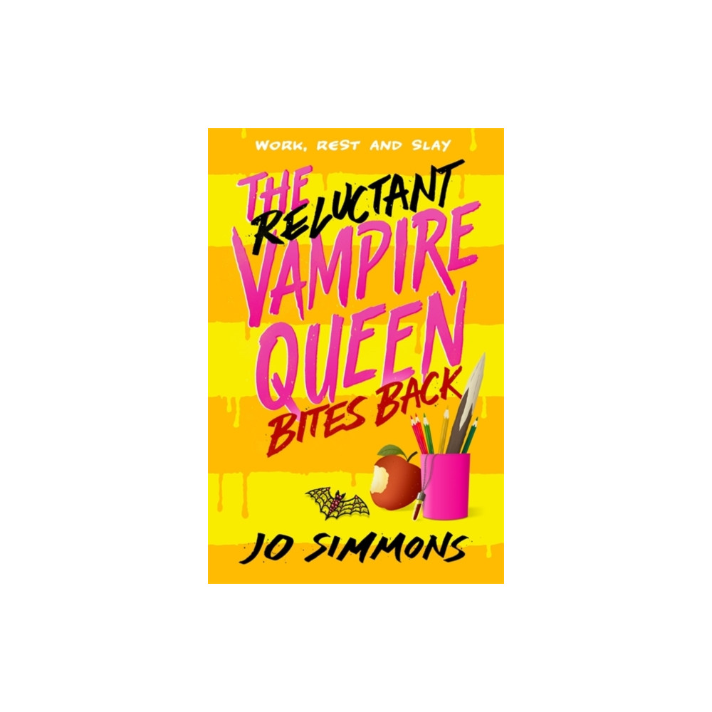 Produktbild för The Reluctant Vampire Queen Bites Back (The Reluctant Vampire Queen 2) (häftad, eng)