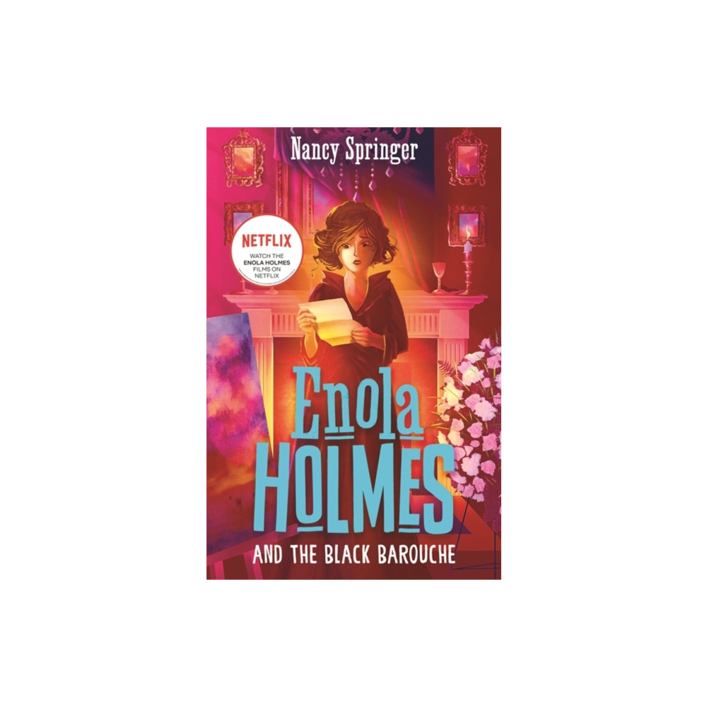 Produktbild för Enola Holmes and the Black Barouche (Book 7) (häftad, eng)