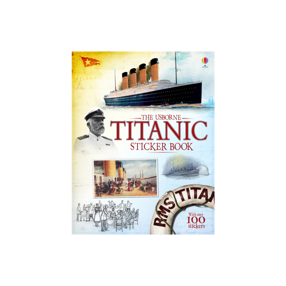 Produktbild för Titanic Sticker Book (häftad, eng)
