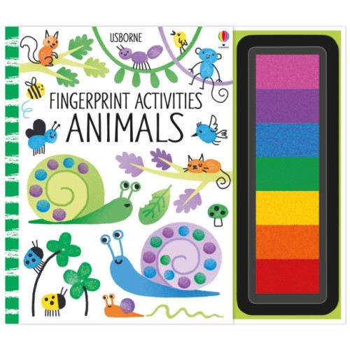 Usborne Publishing Ltd Fingerprint Activities Animals (bok, spiral, eng)