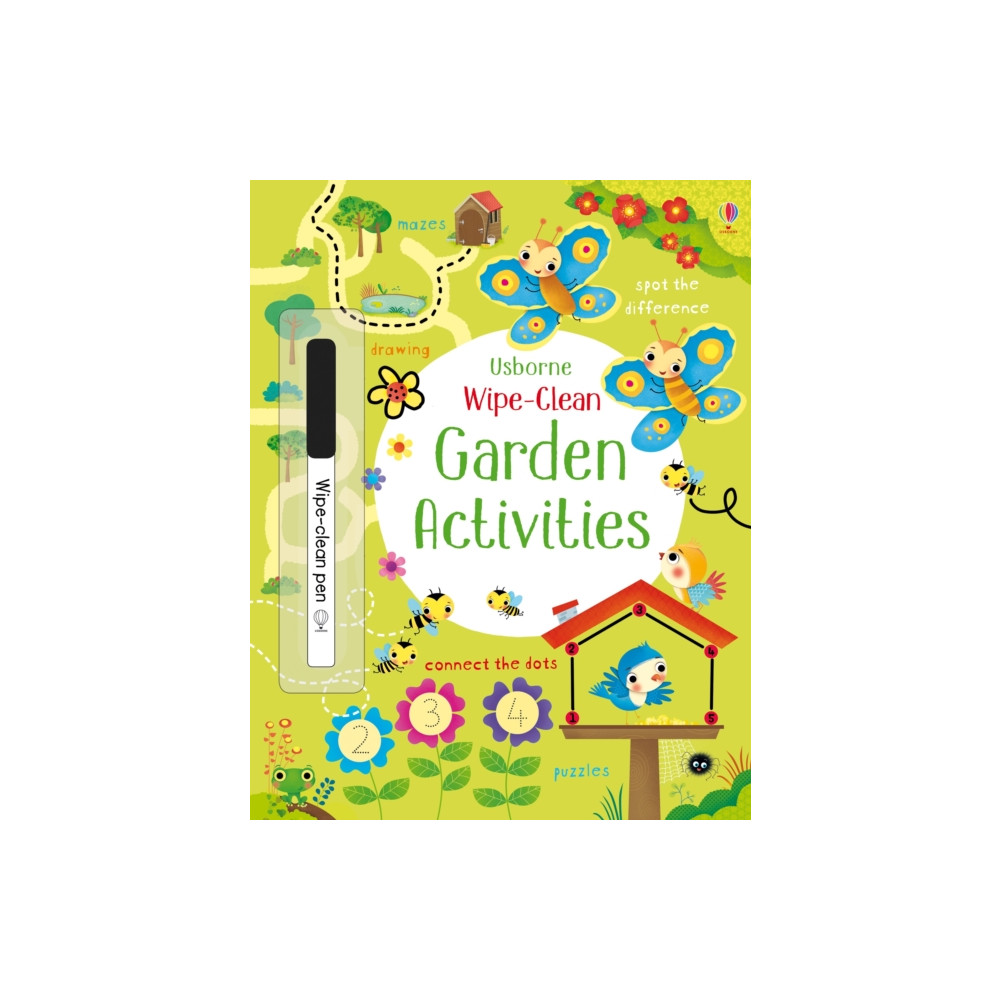 Produktbild för Wipe-Clean Garden Activities (häftad, eng)
