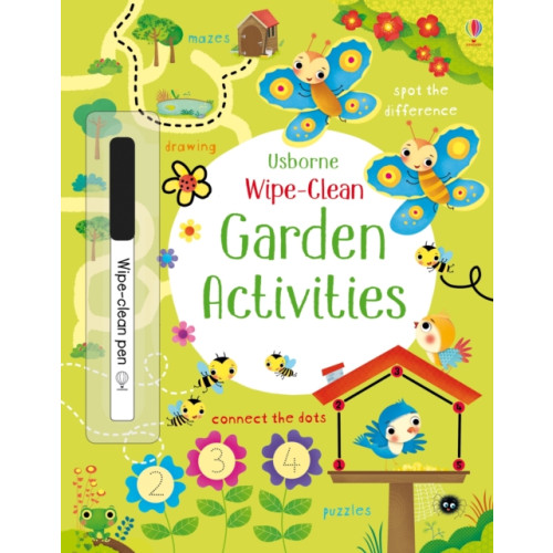 Usborne Publishing Ltd Wipe-Clean Garden Activities (häftad, eng)
