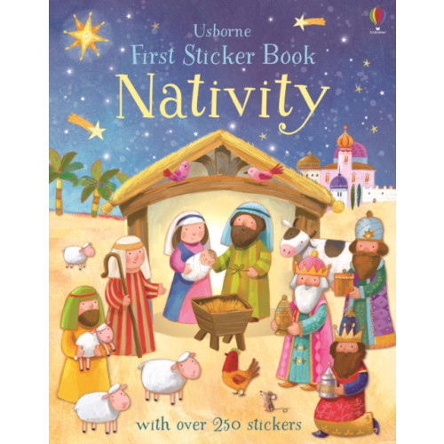 Usborne Publishing Ltd First Sticker Book Nativity (häftad, eng)