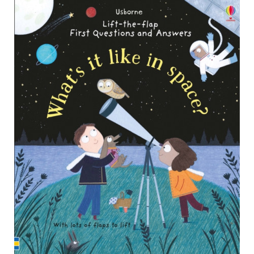 Usborne Publishing Ltd First Questions and Answers: What's it like in Space? (bok, board book, eng)