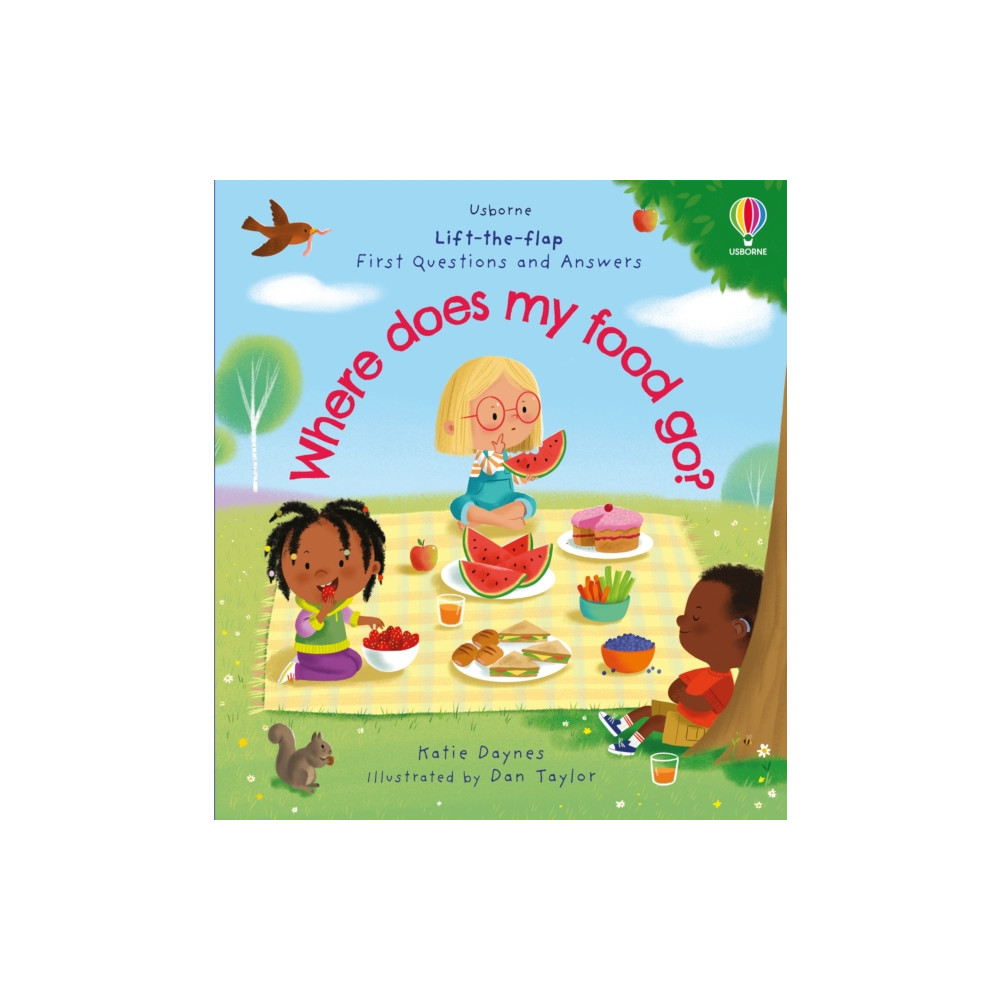 Produktbild för First Questions and Answers: Where does my food go? (bok, board book, eng)