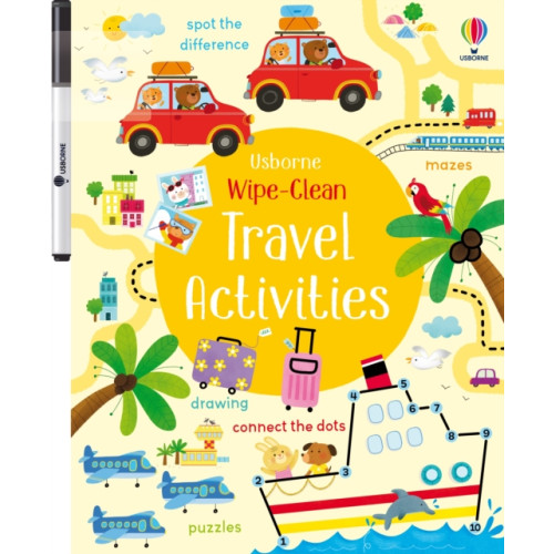 Usborne Publishing Ltd Wipe-Clean Travel Activities (häftad, eng)