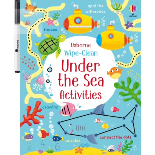 Usborne Publishing Ltd Wipe-Clean Under the Sea Activities (häftad, eng)