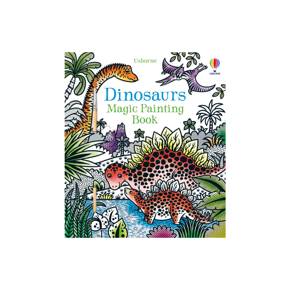 Produktbild för Dinosaurs Magic Painting Book (häftad, eng)