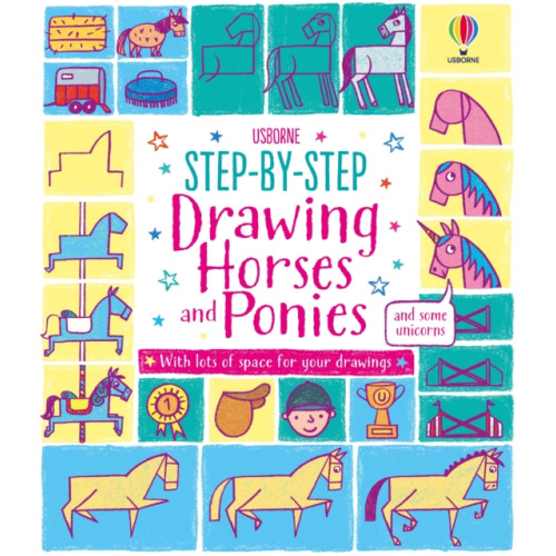 Usborne Publishing Ltd Step-by-step Drawing Horses and Ponies (häftad, eng)