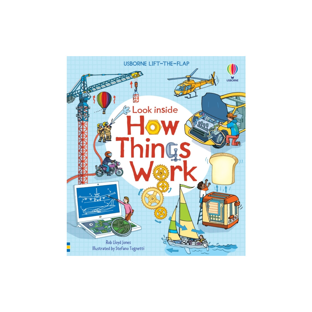 Produktbild för Look Inside How Things Work (bok, board book, eng)
