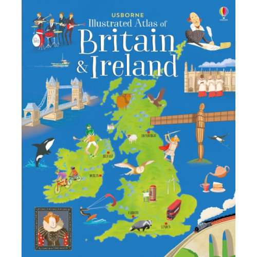 Usborne Publishing Ltd Usborne Illustrated Atlas of Britain and Ireland (inbunden, eng)