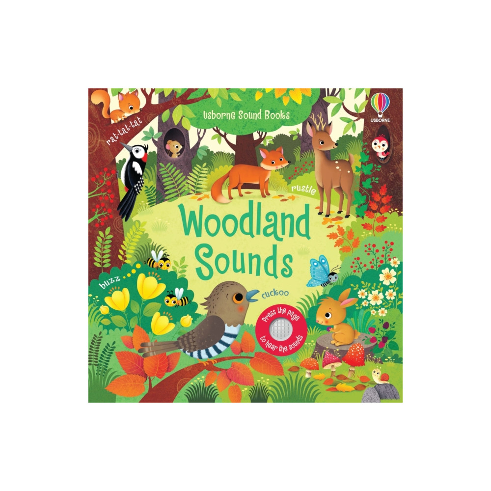 Produktbild för Woodland Sounds (bok, board book, eng)