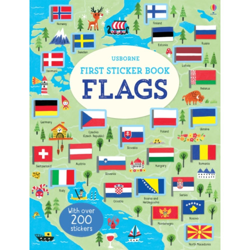 Usborne Publishing Ltd First Sticker Book Flags (häftad, eng)