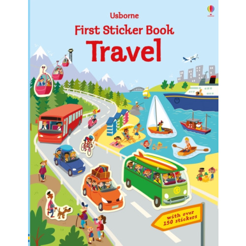 Usborne Publishing Ltd First Sticker Book Travel (häftad, eng)