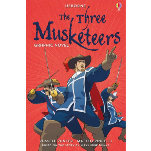 Usborne Publishing Ltd Three Musketeers Graphic Novel (häftad, eng)