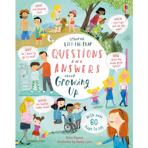 Usborne Publishing Ltd Lift-the-flap Questions and Answers about Growing Up (bok, board book, eng)