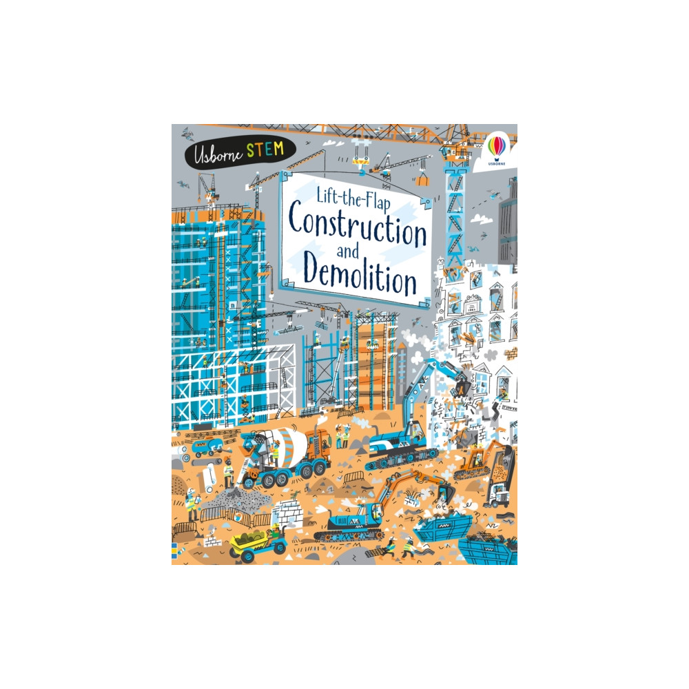 Produktbild för Lift-the-Flap Construction & Demolition (bok, board book, eng)