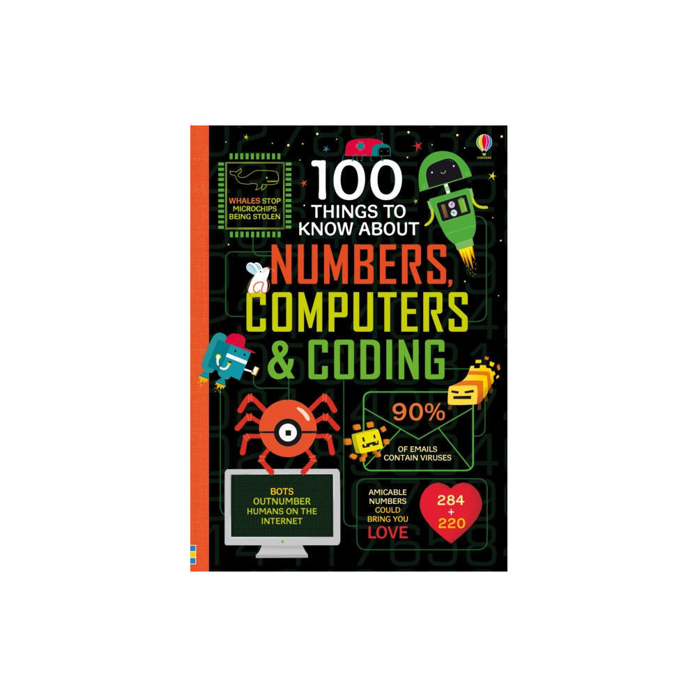 Produktbild för 100 Things to Know About Numbers, Computers & Coding (inbunden, eng)