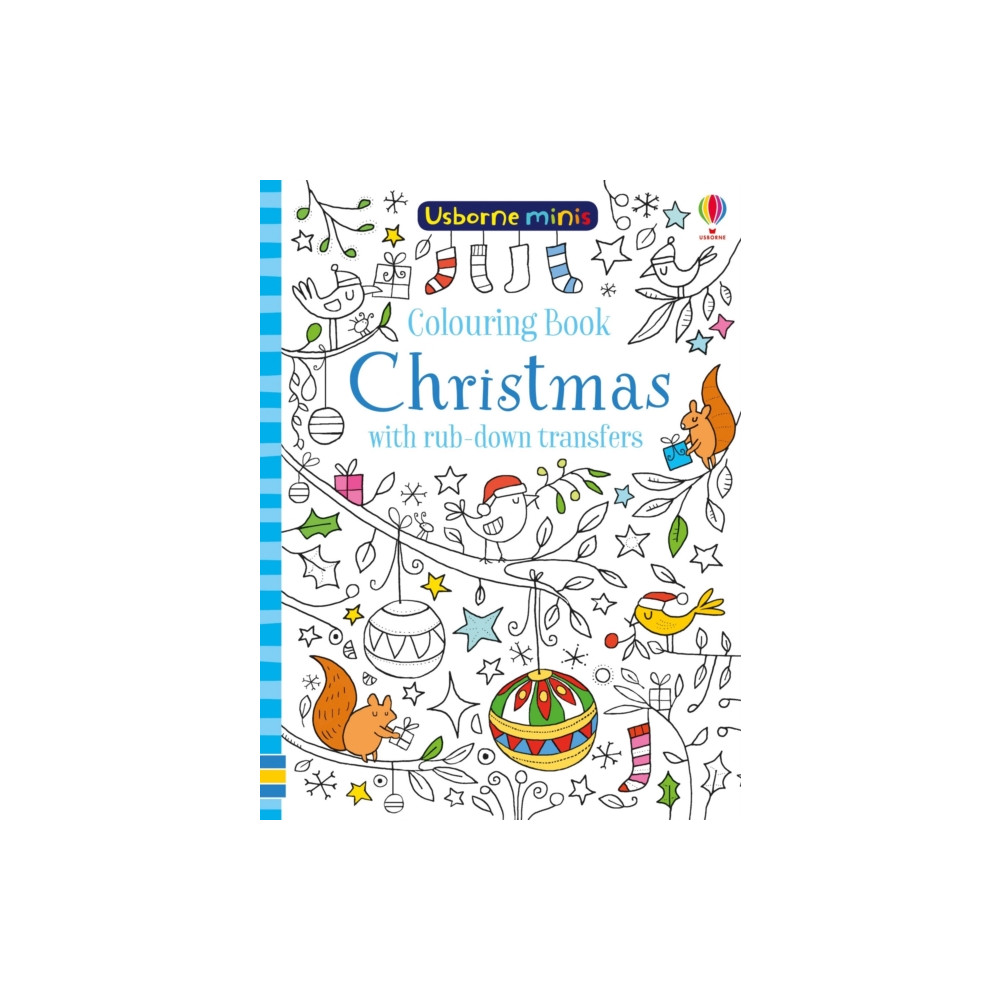 Produktbild för Colouring Book Christmas with rub-down transfers (häftad, eng)