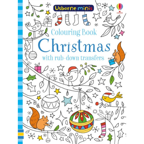Usborne Publishing Ltd Colouring Book Christmas with rub-down transfers (häftad, eng)