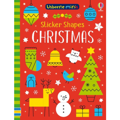 Usborne Publishing Ltd Sticker Shapes Christmas (häftad, eng)