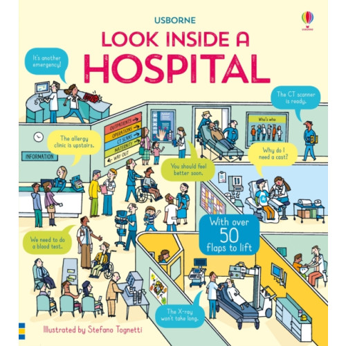 Usborne Publishing Ltd Look Inside a Hospital (bok, board book, eng)