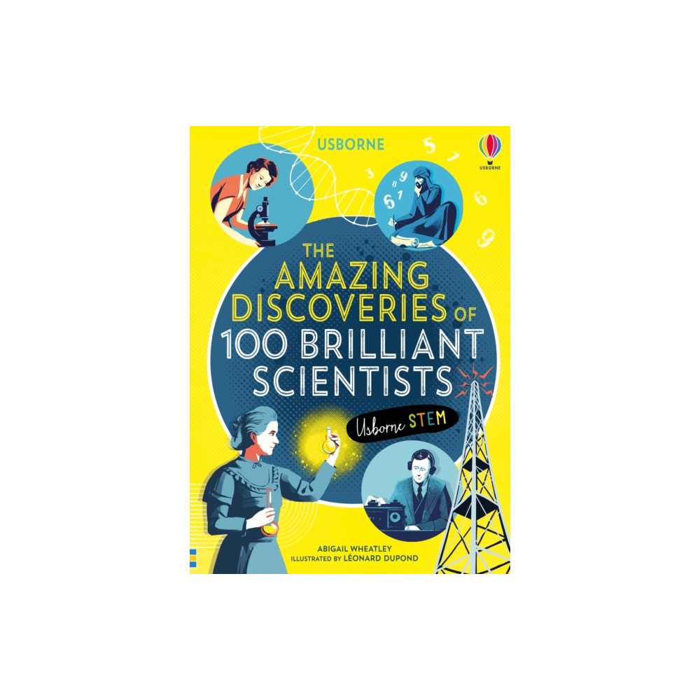 Produktbild för The Amazing Discoveries of 100 Brilliant Scientists (inbunden, eng)