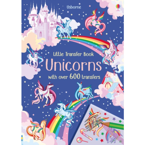 Usborne Publishing Ltd Transfer Activity Book Unicorns (häftad, eng)