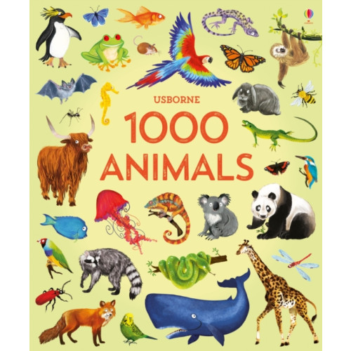 Usborne Publishing Ltd 1000 Animals (inbunden, eng)