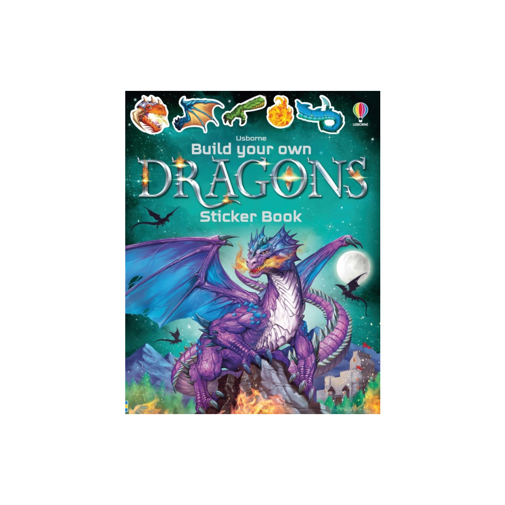 Produktbild för Build Your Own Dragons Sticker Book (häftad, eng)