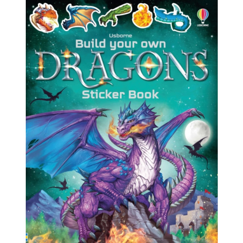 Usborne Publishing Ltd Build Your Own Dragons Sticker Book (häftad, eng)