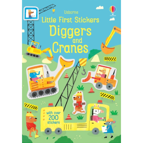 Usborne Publishing Ltd Little First Stickers Diggers and Cranes (häftad, eng)