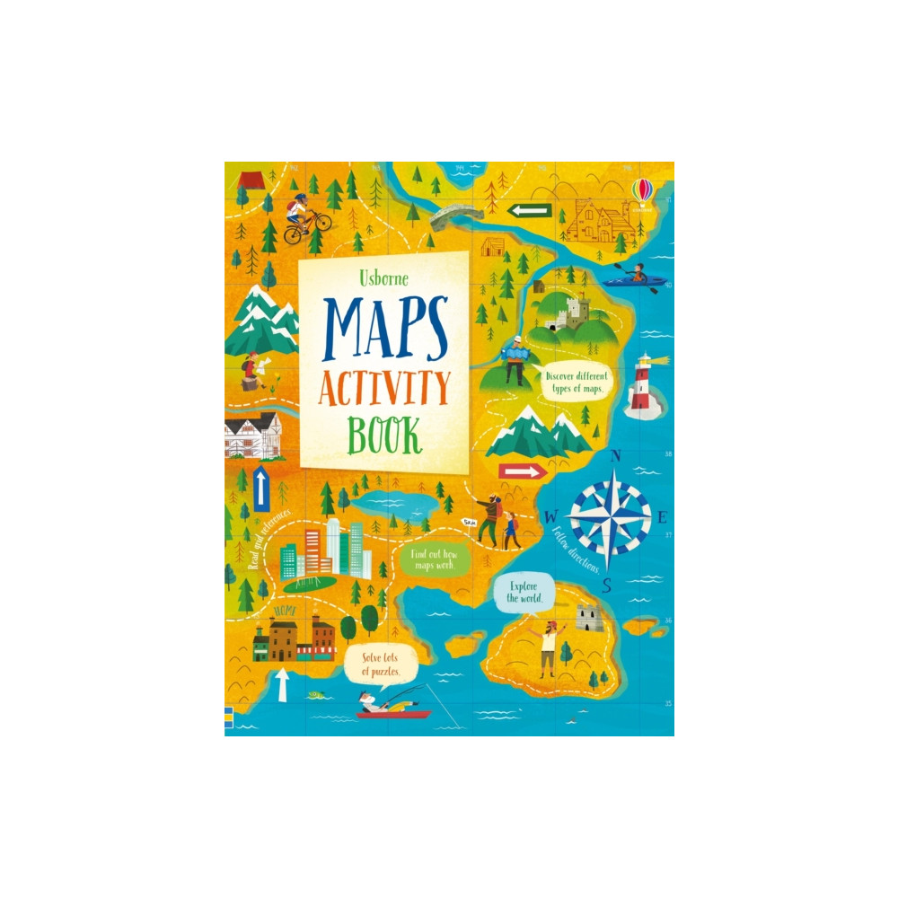 Produktbild för Maps Activity Book (häftad, eng)