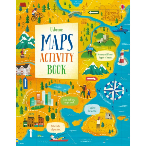 Usborne Publishing Ltd Maps Activity Book (häftad, eng)