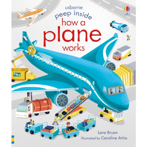 Usborne Publishing Ltd Peep Inside How a Plane Works (bok, board book, eng)