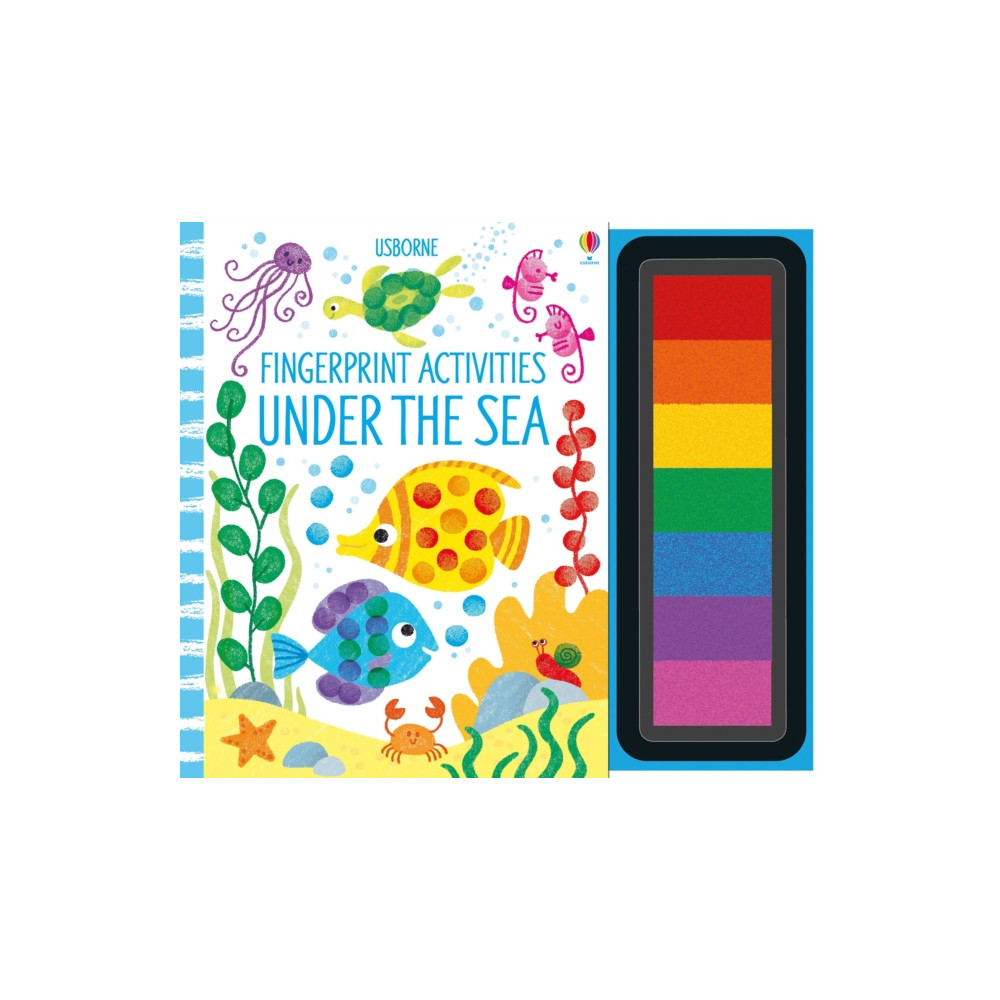 Produktbild för Fingerprint Activities Under the Sea (bok, spiral, eng)
