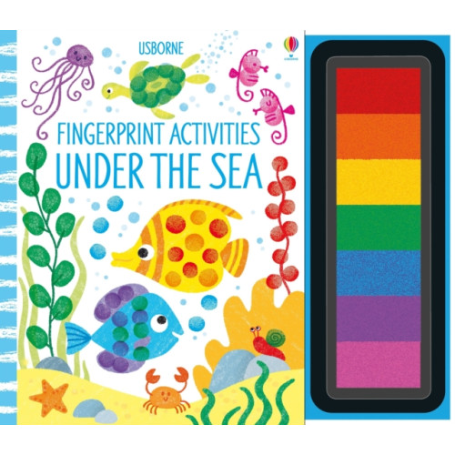 Usborne Publishing Ltd Fingerprint Activities Under the Sea (bok, spiral, eng)