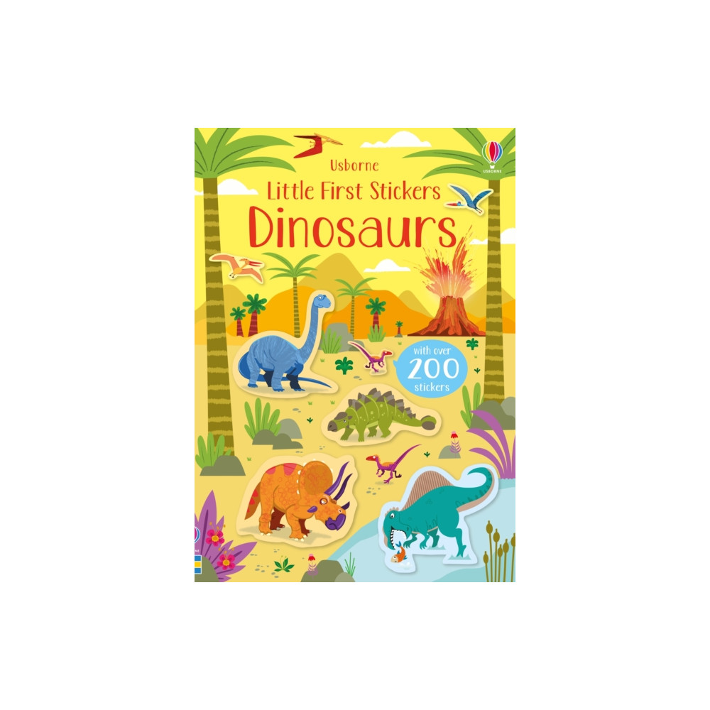 Produktbild för Little First Stickers Dinosaurs (häftad, eng)