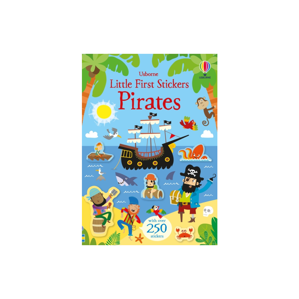 Produktbild för Little First Stickers Pirates (häftad, eng)
