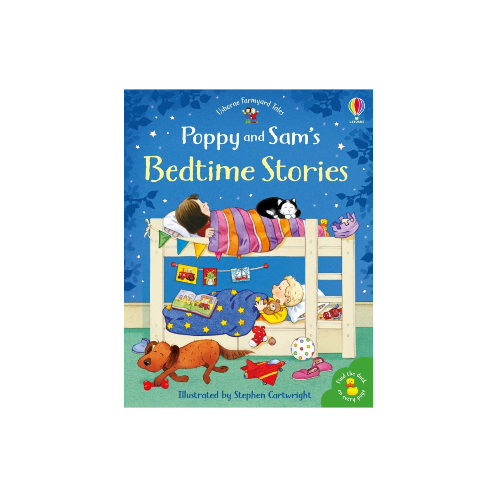 Produktbild för Poppy and Sam's Bedtime Stories (inbunden, eng)