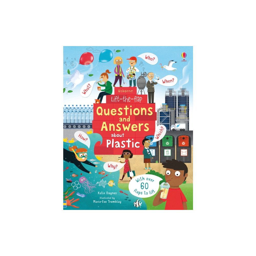Produktbild för Lift-the-Flap Questions and Answers about Plastic (bok, board book, eng)