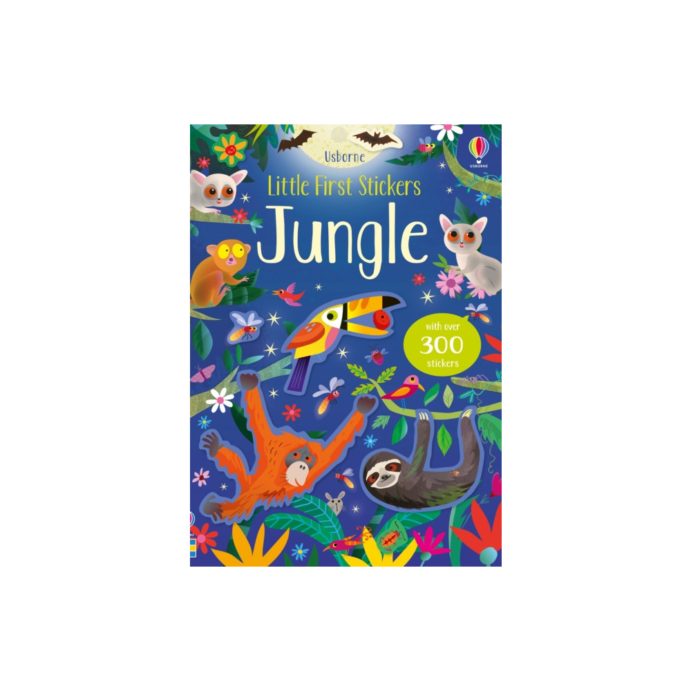 Produktbild för Little First Stickers Jungle (häftad, eng)